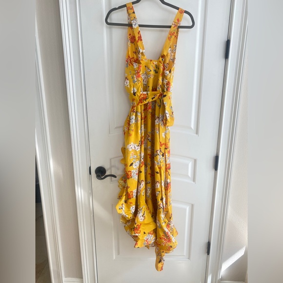 NWOT Bronx and Banco Asymmetrical Floral Dress - Picture 5 of 11